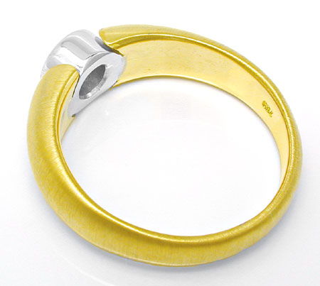 Foto 3 - Brillant-Diamant Band Ring 0,3ct 18K Bicolor, S3727