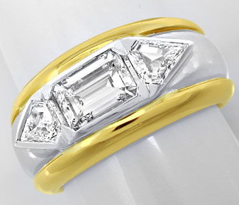 Foto 1 - Diamant-Ring, 1,28ct Weiss Lupenrein und 0,70ct Schmuck, S6061