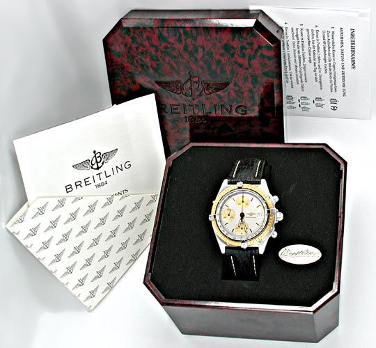 Foto 4 - Breitling Chronomat Hr Stahlgold Automatik Topuhr Neuz., U1866